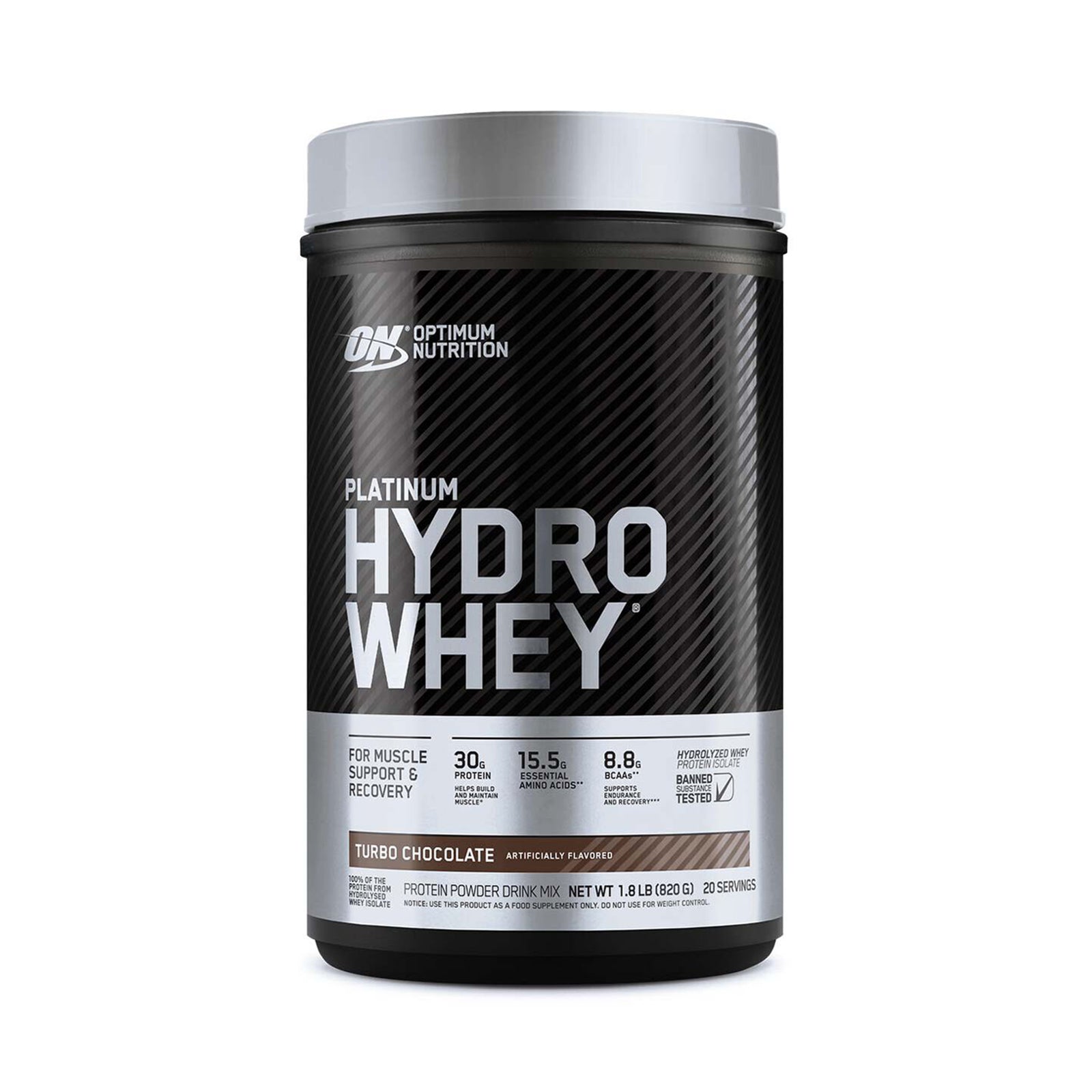 Optimum Nutrition Platinum Hydrowhey Gluten Free Chocolate 820g