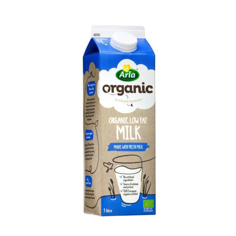 Arla Organic Low Fat Milk 1L