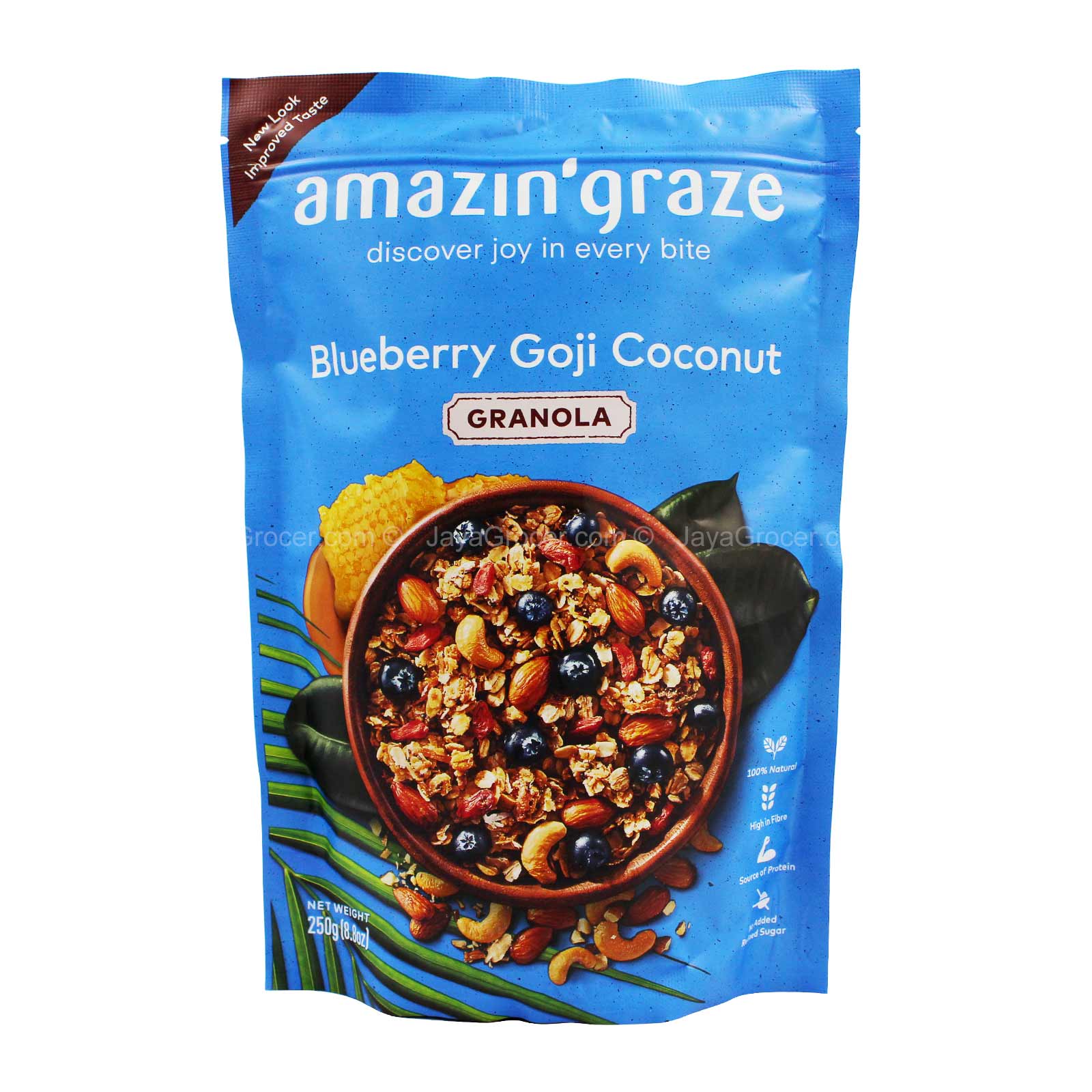 Amazin’s Graze Blueberry Goji Coconut Granola 250g