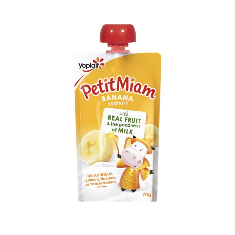 Yoplait Petit Miam Banana Yoghurt 70g