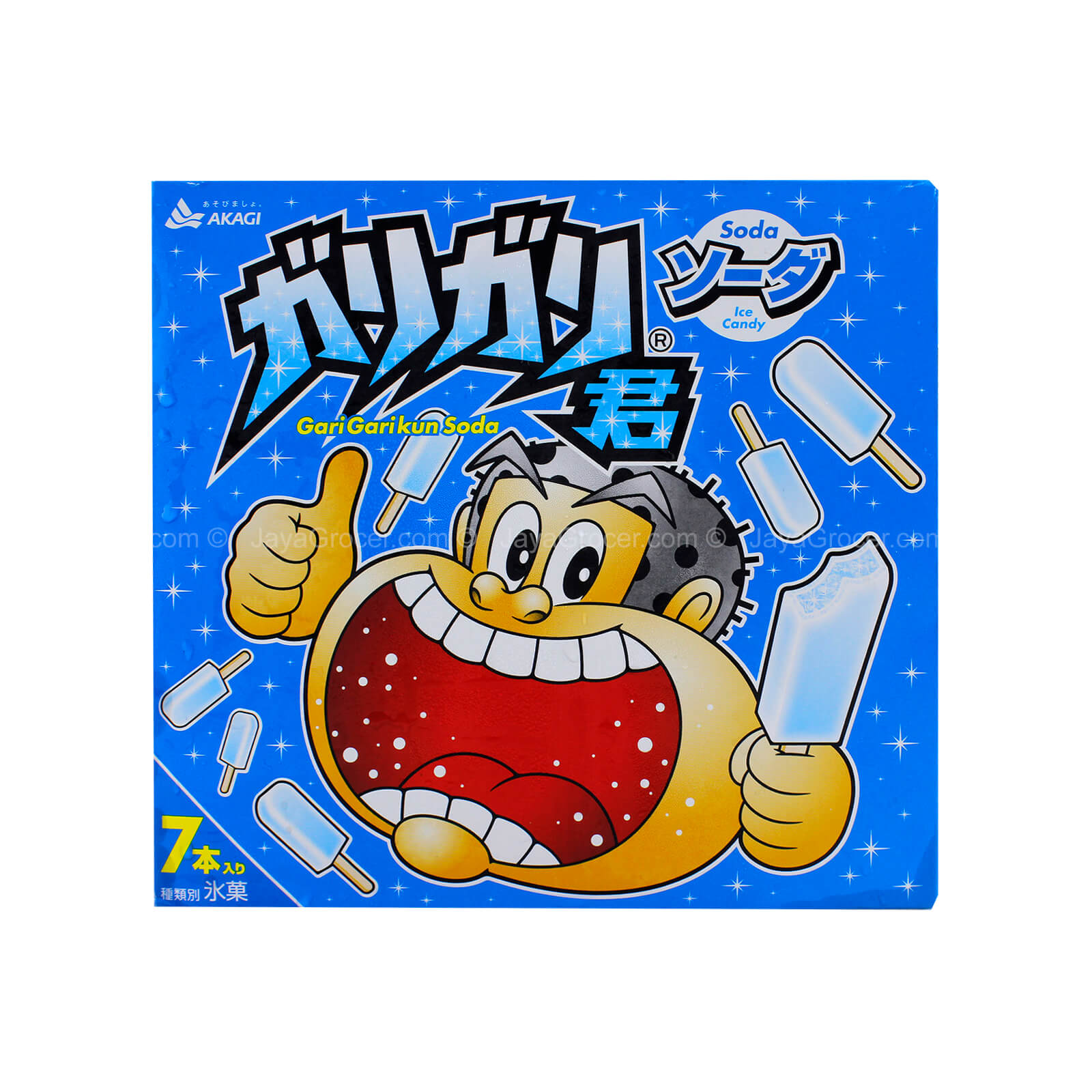 Akagi Garigarikun Soda Multipack 65ml x 7