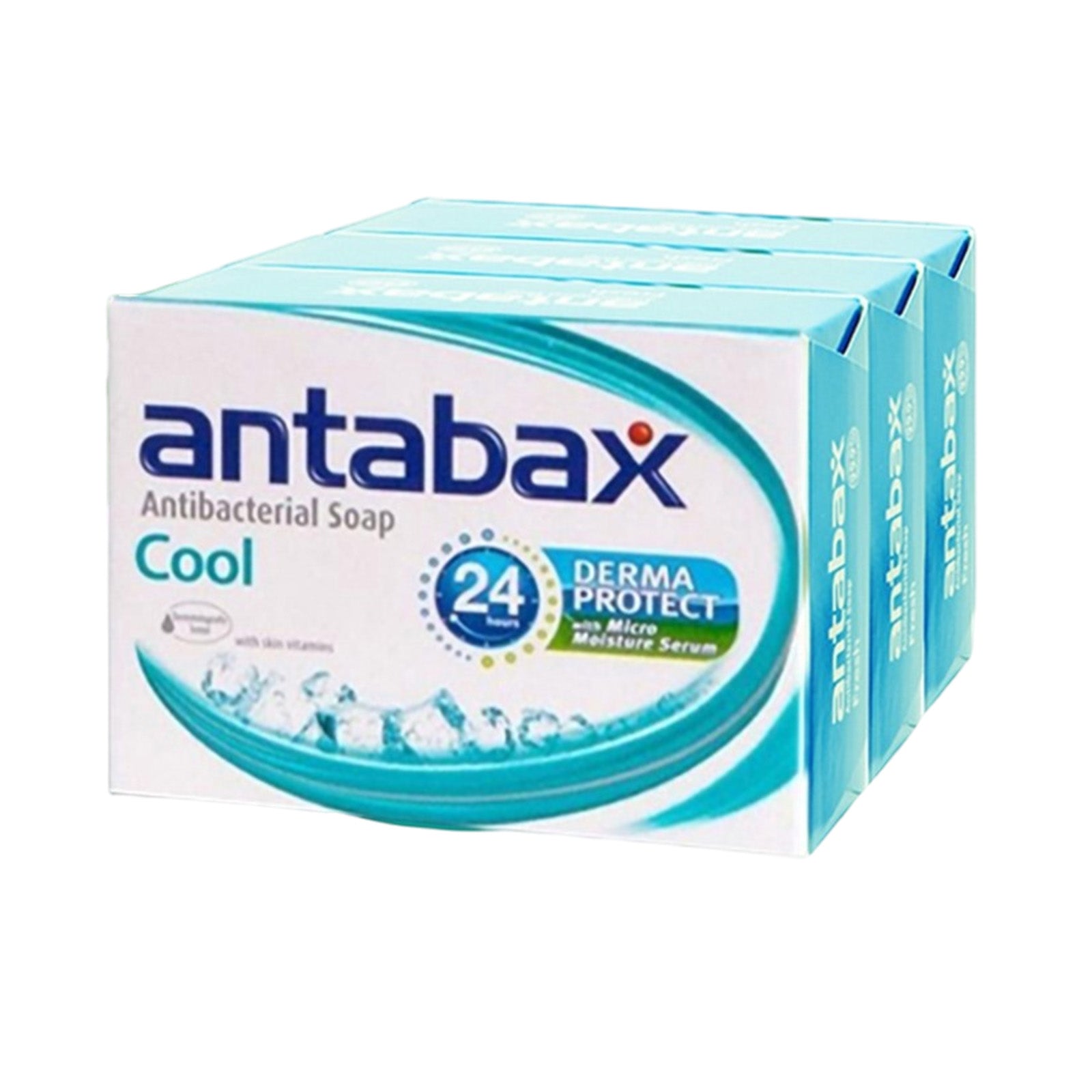 Antabax Antibacterial Soap Cool 75g x 3