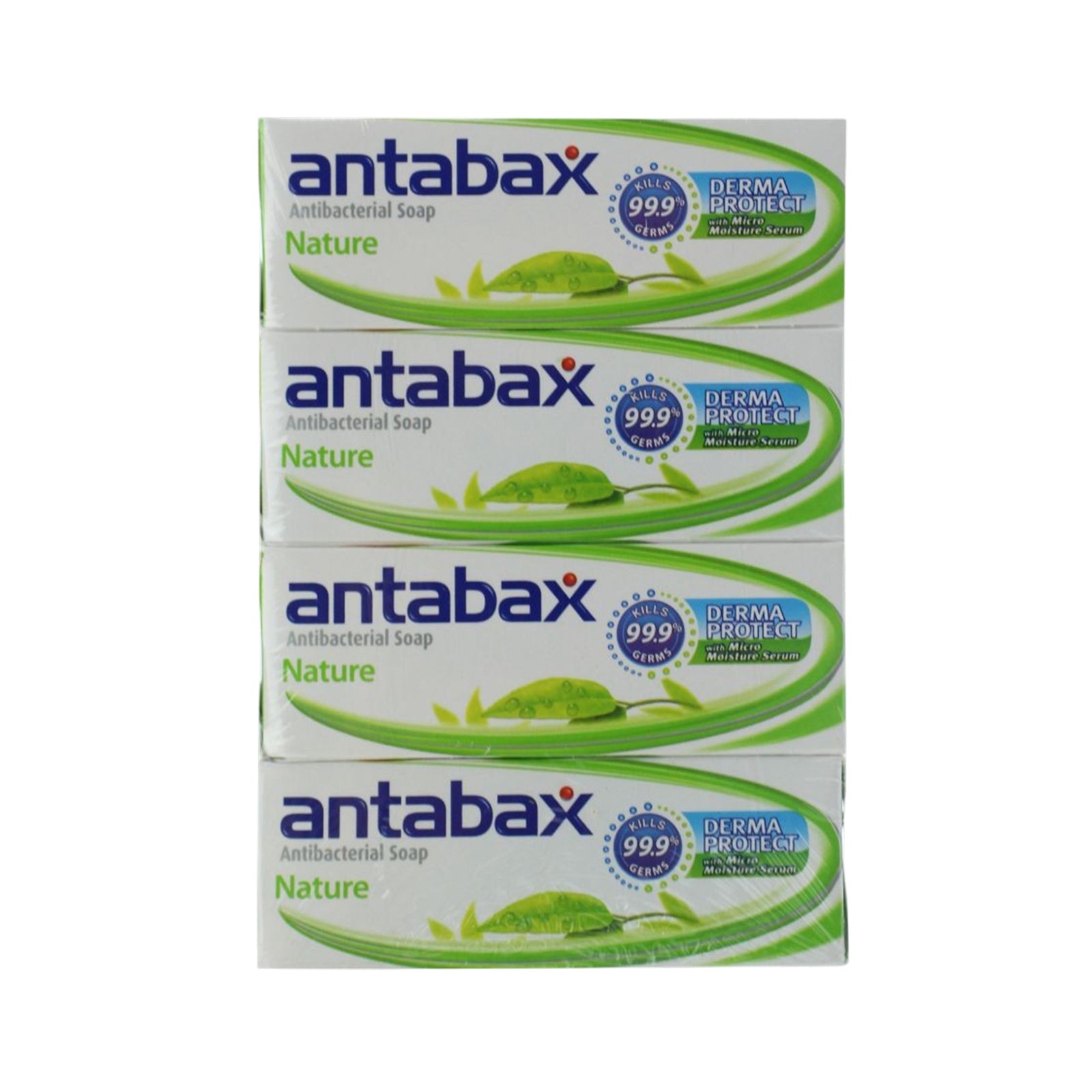 Antabax Natural Green Soap 75g x 4