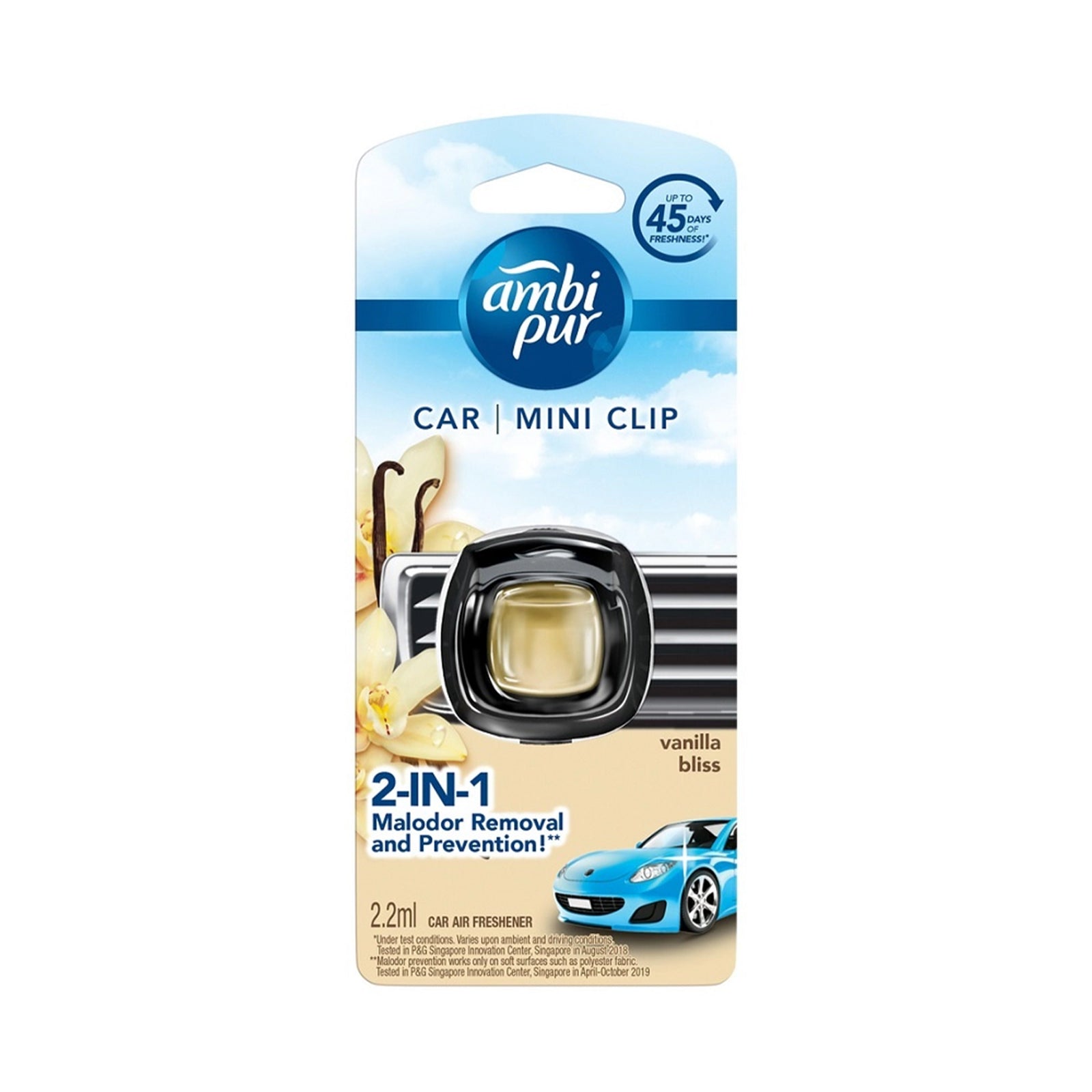 Ambi Pur Mini Vent Clip Air Freshener 2ml