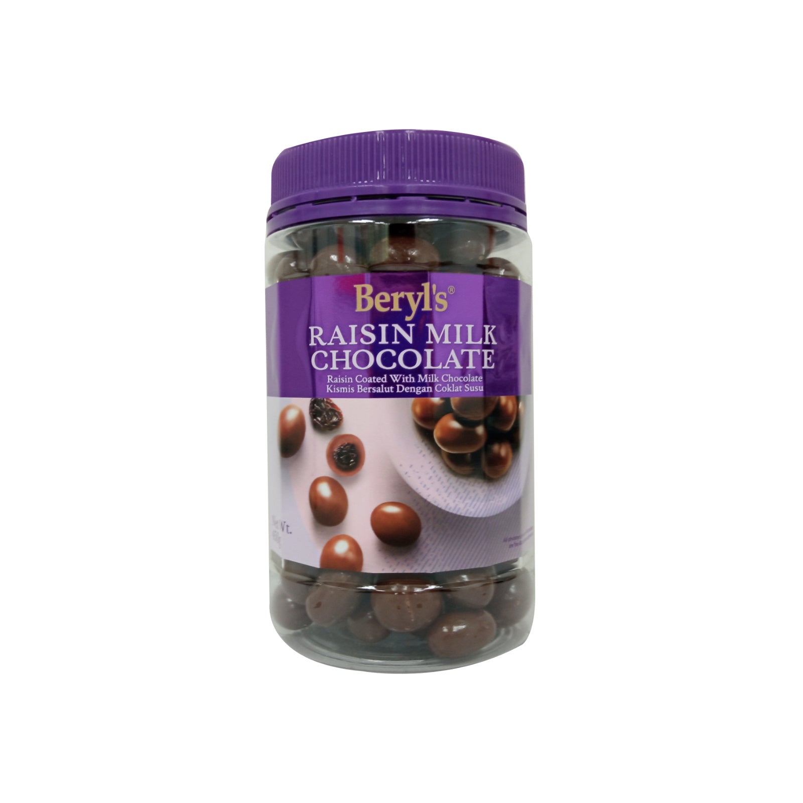 Beryl’s Raisin Coated with Milk Chocolate 400g