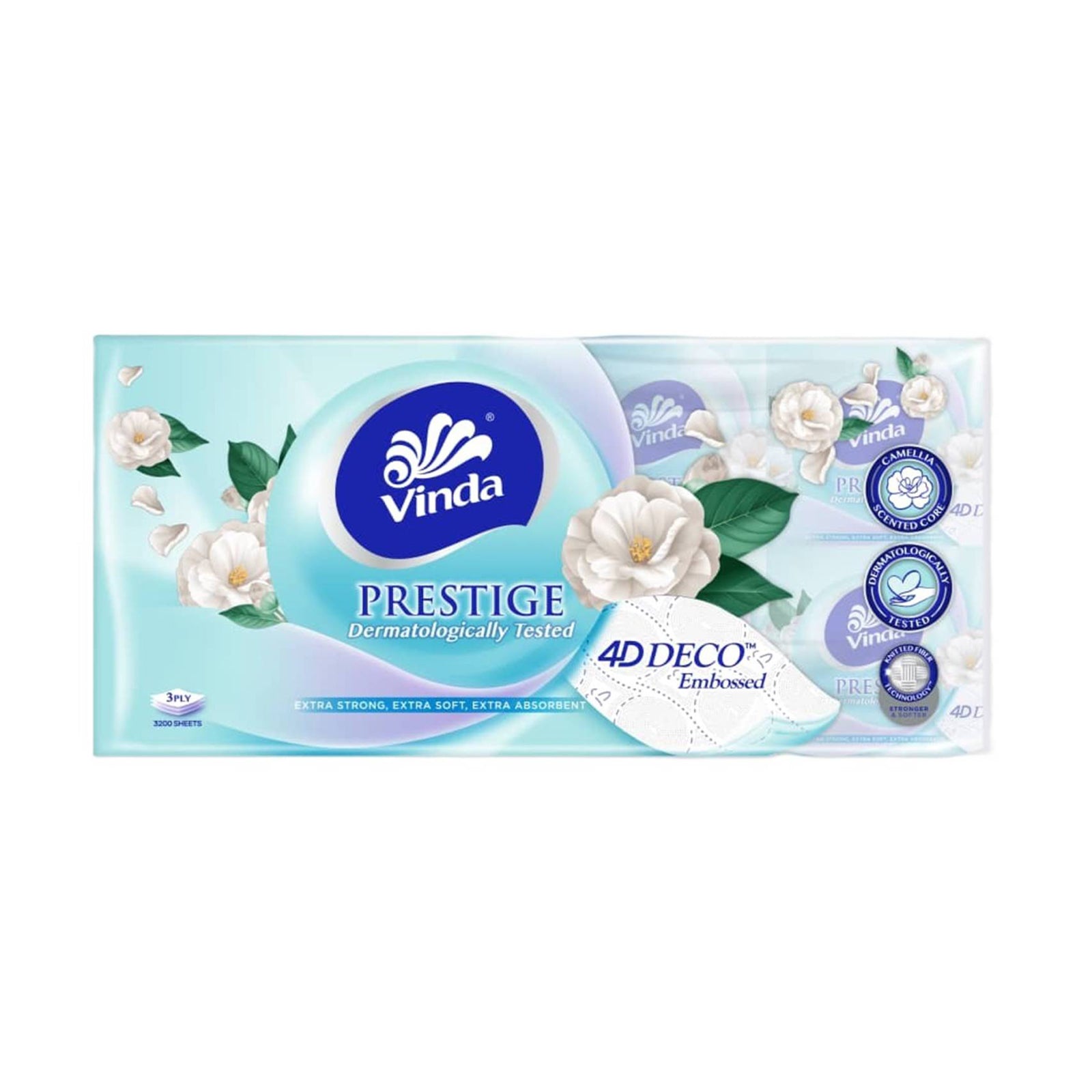 Vinda Prestige 3ply 4D Bathroom Tissue 16pcs/pack