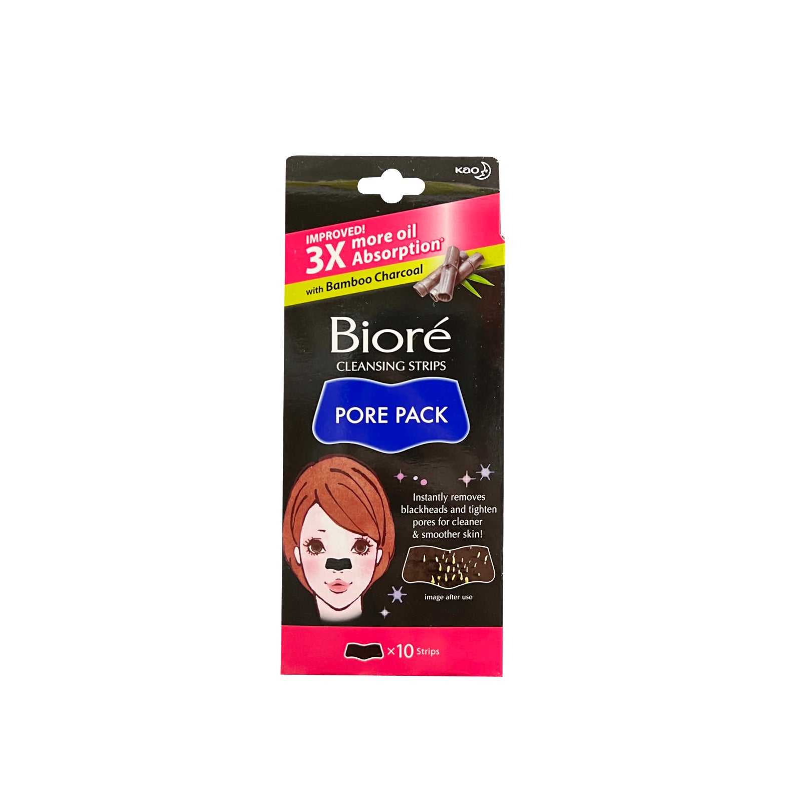 Biore Cleansing Strips Pore Pack 10pcs/pack